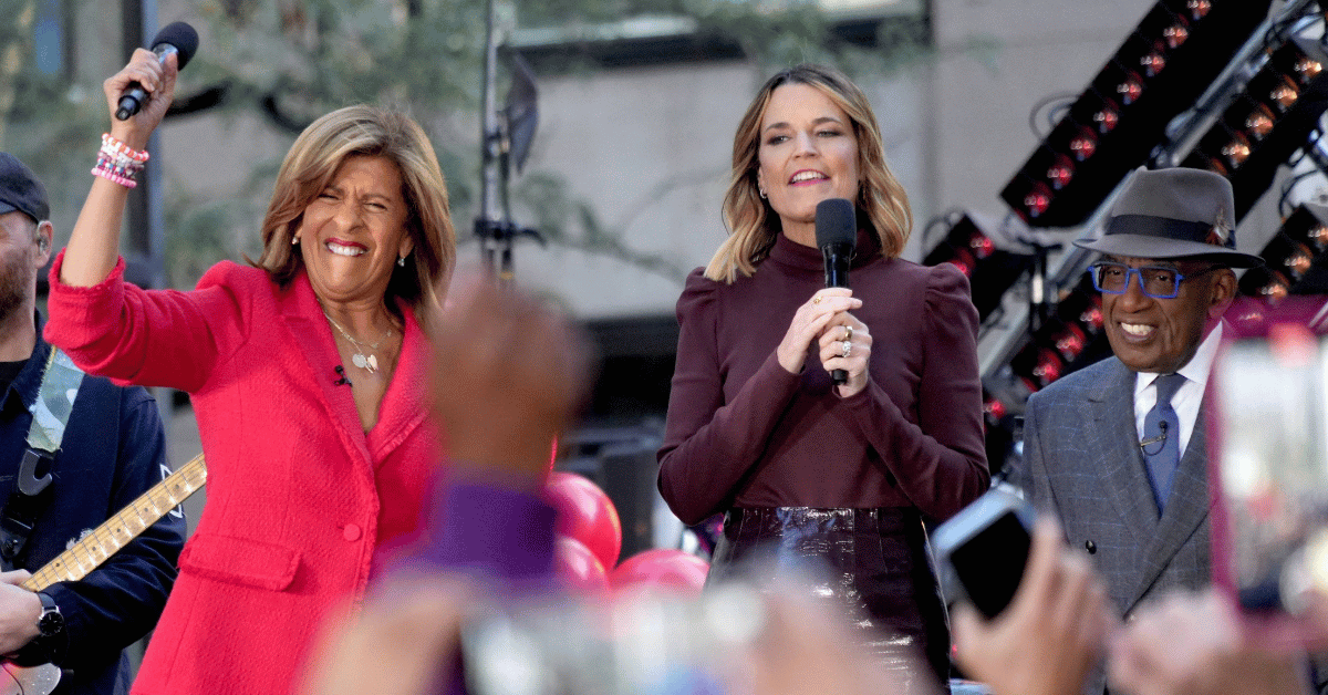 Photo of Hoda Kotb, Savannah Guthrie and Al Roker