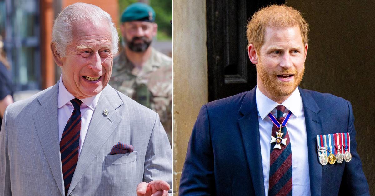 king charles offered prince harry to stay in royal residence uk trip ppp