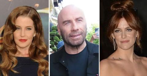 Photo of Lisa Marie Presley, John Travolta, Riley Keough
