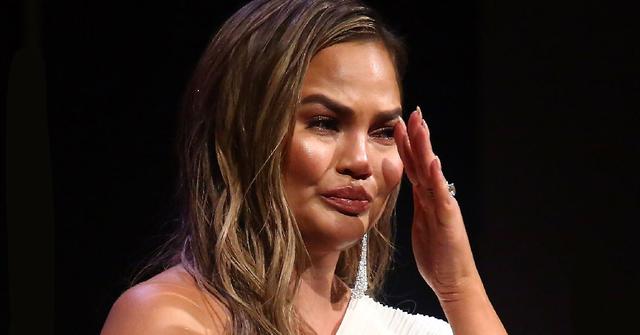 Chrissy Teigen Falls Down Stairs Gets Injured