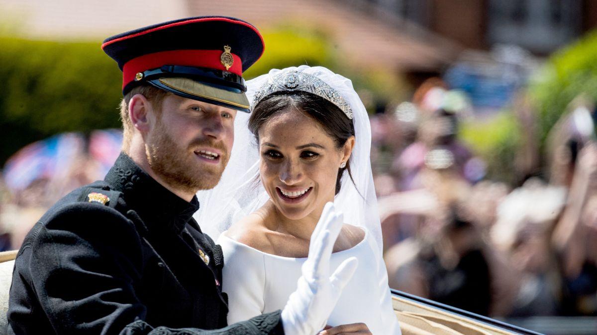 Photo of Prince Harry and Meghan Markle