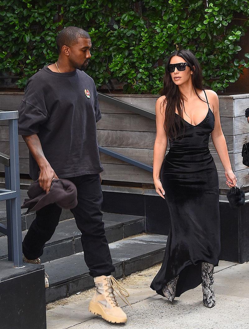 //kim kardashian kris jenner pushing away kanye hospital