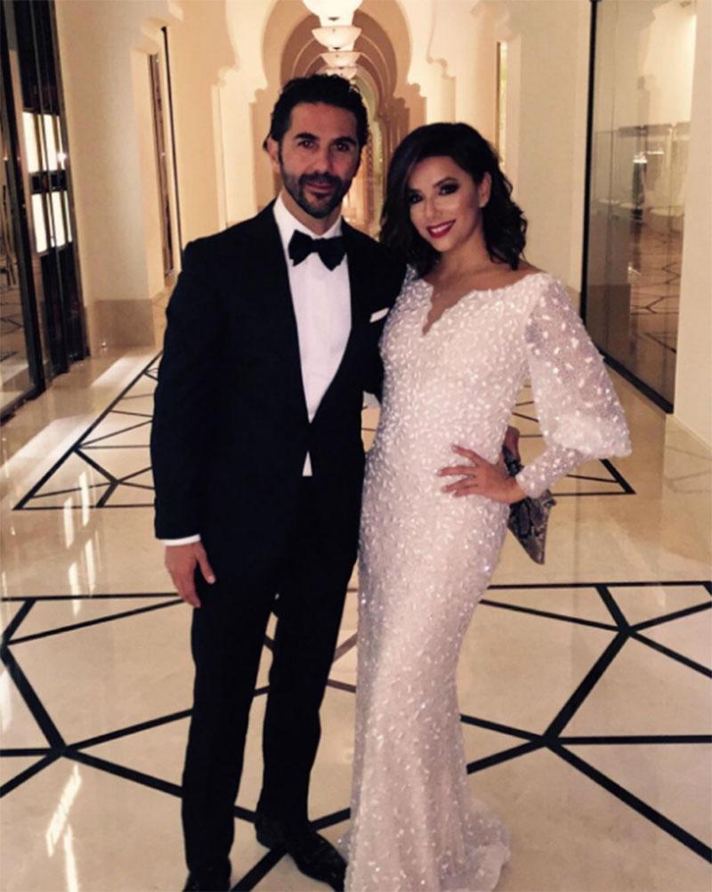 eva longoria mexico wedding details