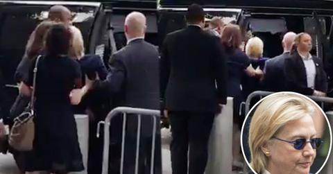 hillary clinton fall 9 11 memorial health crisis video