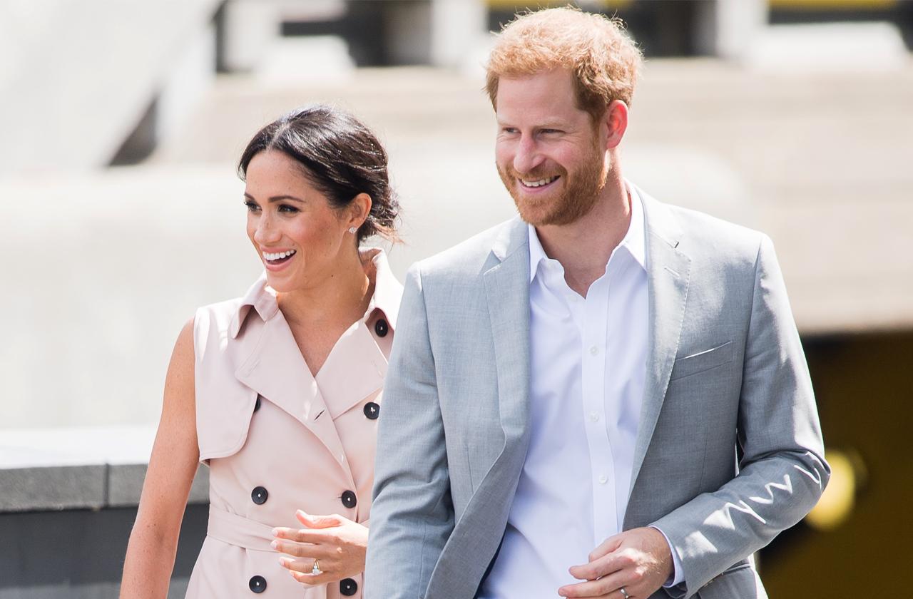 Pregnant Meghan Markle & Prince Harry Godparents