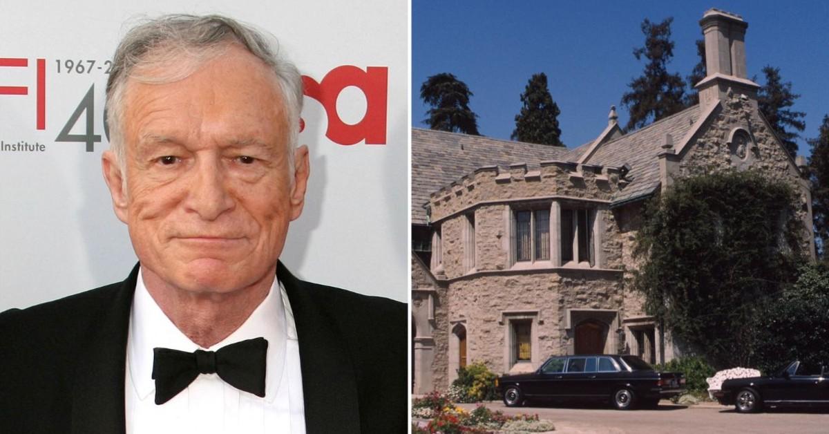 Hugh Hefner died in 2017.