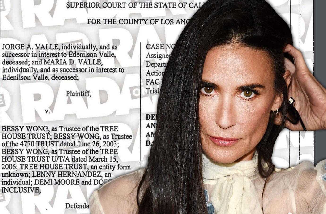 Demi Moore Pool Drowning Lawsuit