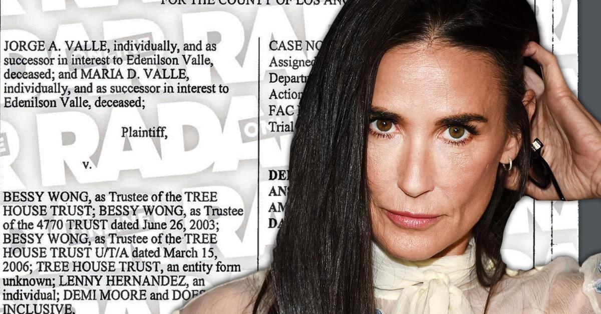 Demi Moore House Manager Defends Her In Pool Drowning Lawsuit