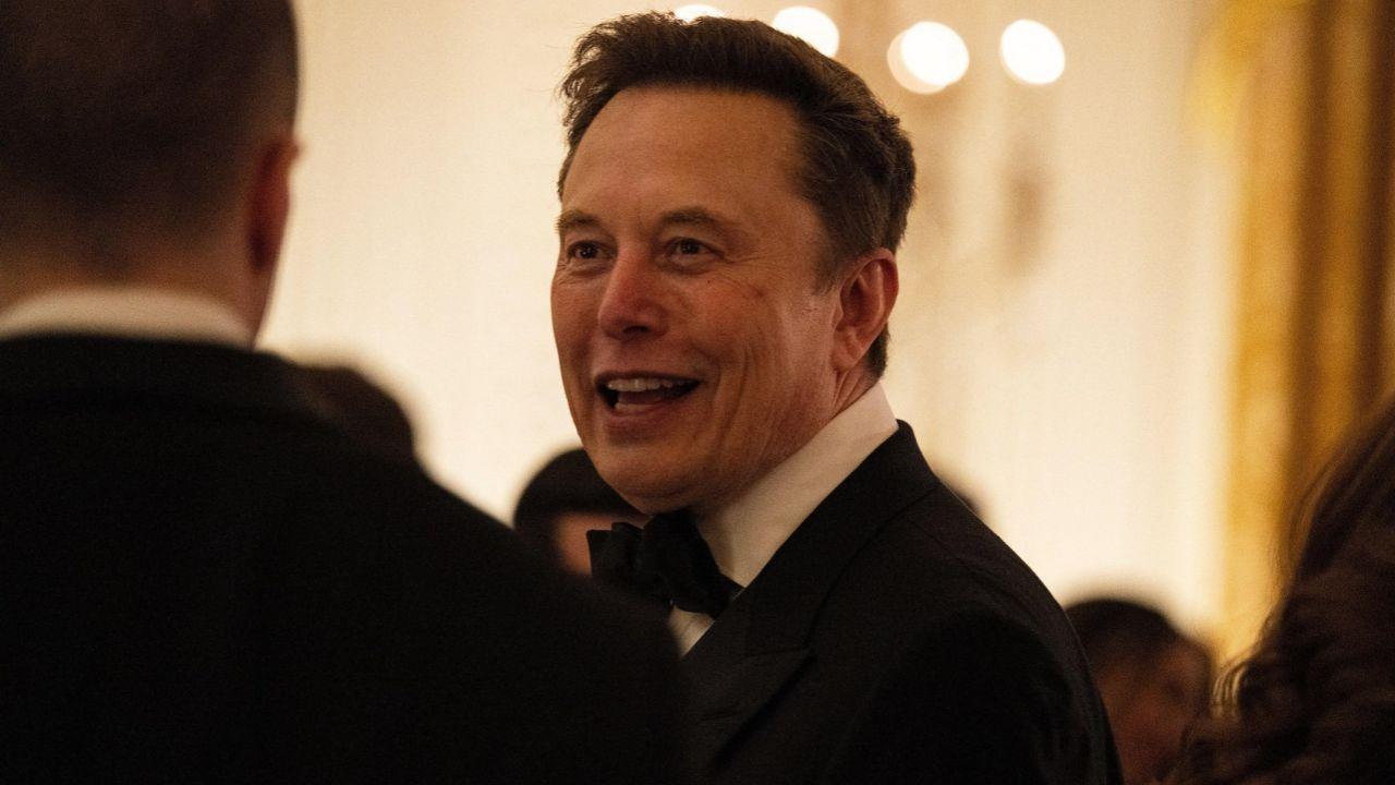 A photo of Elon Musk