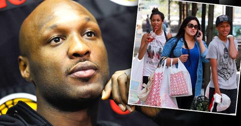 //lamar odom liza morales las vegas showdown kardashians pp
