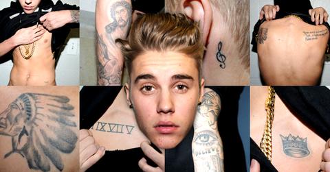 //miami cops release justin bieber tattoo muscle photos inside jail wide