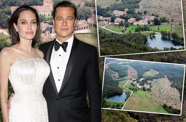 Brad Pitt Angelina Jolie Divorce Selling French Estate Chateau Miraval