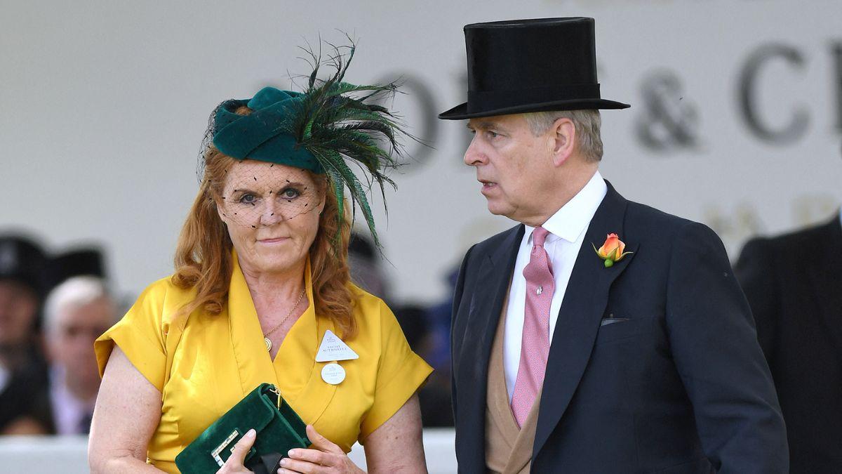Photo of Sarah Ferguson and Andrew Windsor