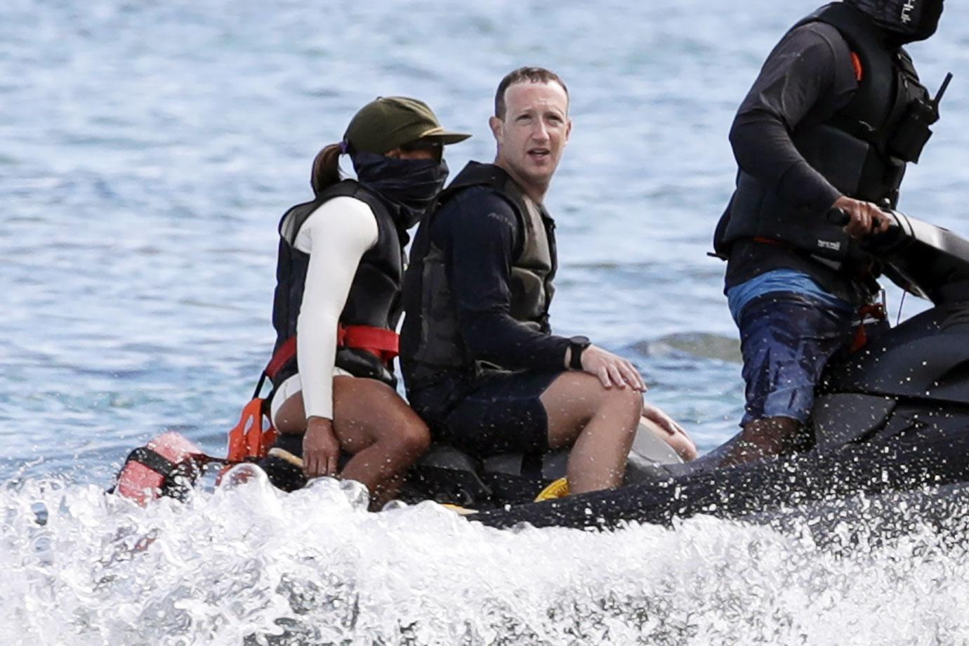 mark zuckerberg hawaii jet ski photos facebook new name meta r