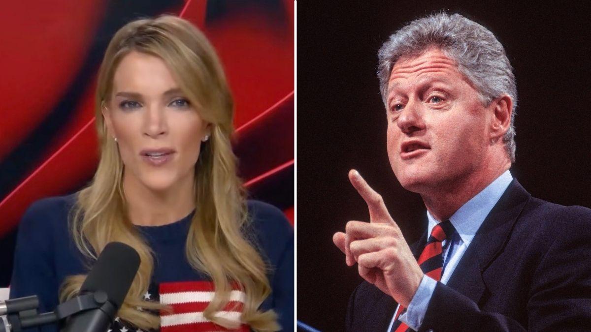 Composite photo of Megyn Kelly and Bill Clinton