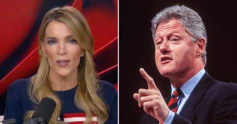 Composite photo of Megyn Kelly and Bill Clinton