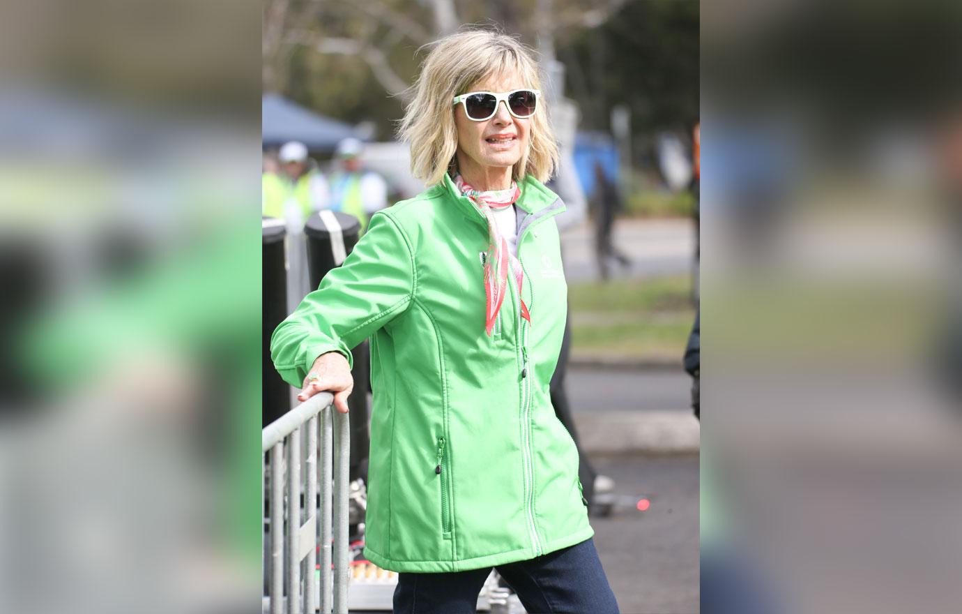 Olivia Newton-John Attends Wellness Walk New Cancer Battle