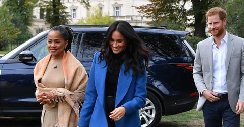 meghan markle private car royal baby birth