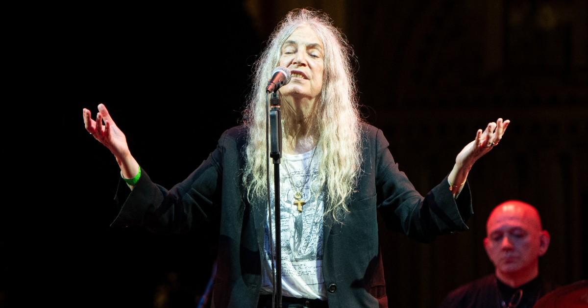 patti smith collapse brazil performance