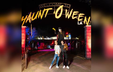 frankie grande and fiance hale leon hauntoween