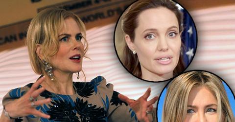 Jennifer Aniston Nicole Kidman Feud Angelina Jolie