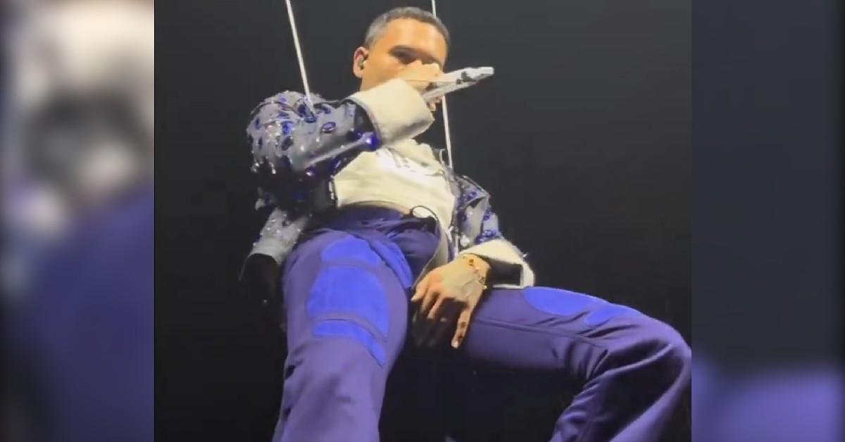 chris brown bulge pic