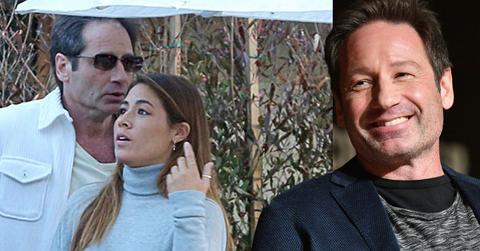 //david duchovny new girlfriend monique pendleberry pp