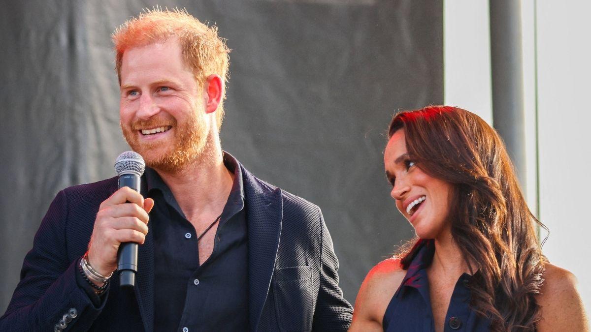picture of Prince Harry and Meghan Markle