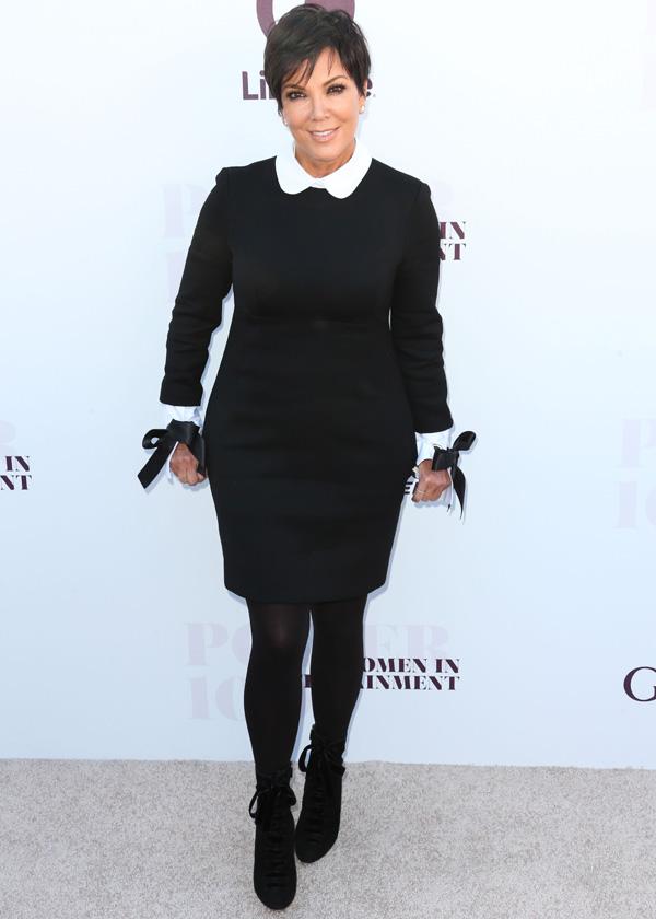 //kris jenner amish outfits