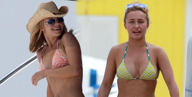 Hayden Panettiere 'Has Some Nashville-Sized Breast Implants,' Say...