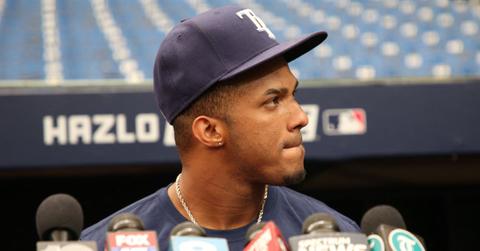 mlb underage sex scandal wander franco dropped tampa bay rays jpg