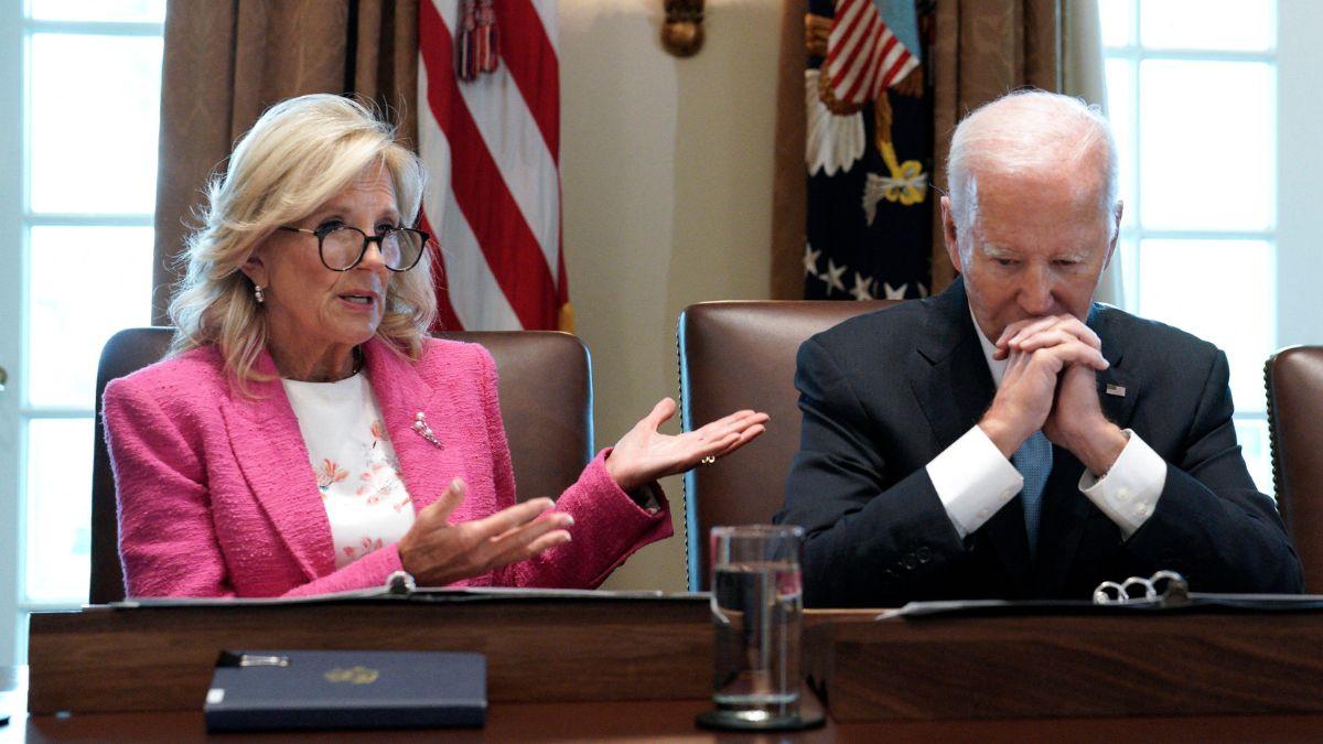 picture of Jill Biden and Joe Biden