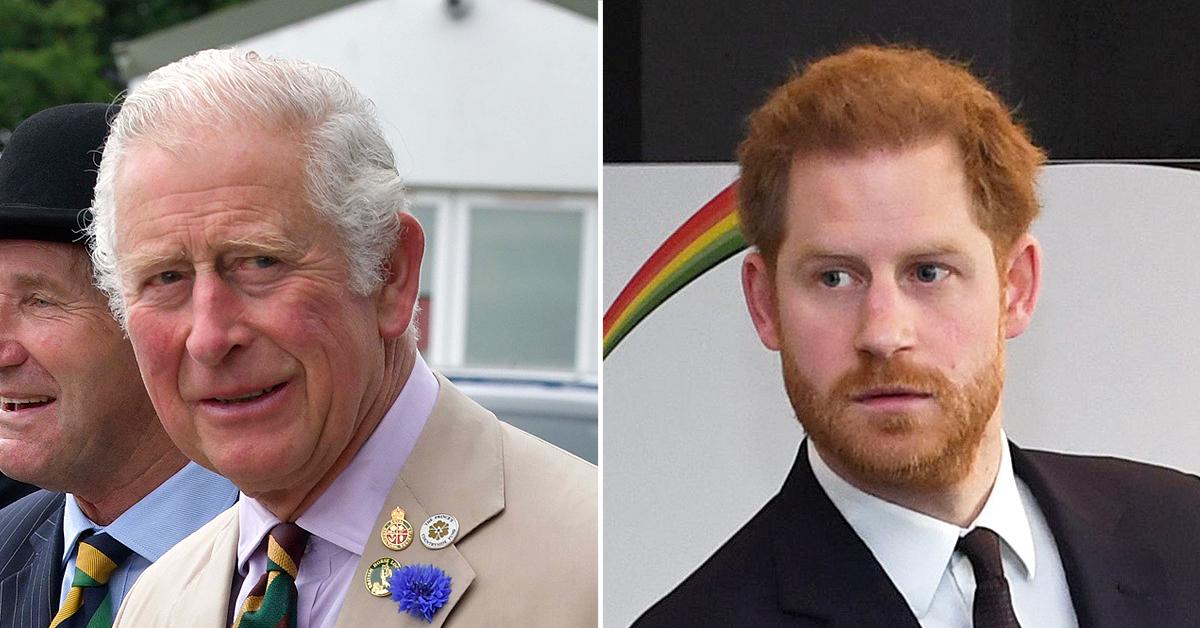 prince charles surprised photos harry memoir book family feud