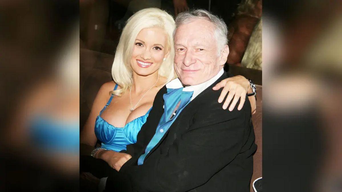 Photo of Holly Madison, Hugh Hefner