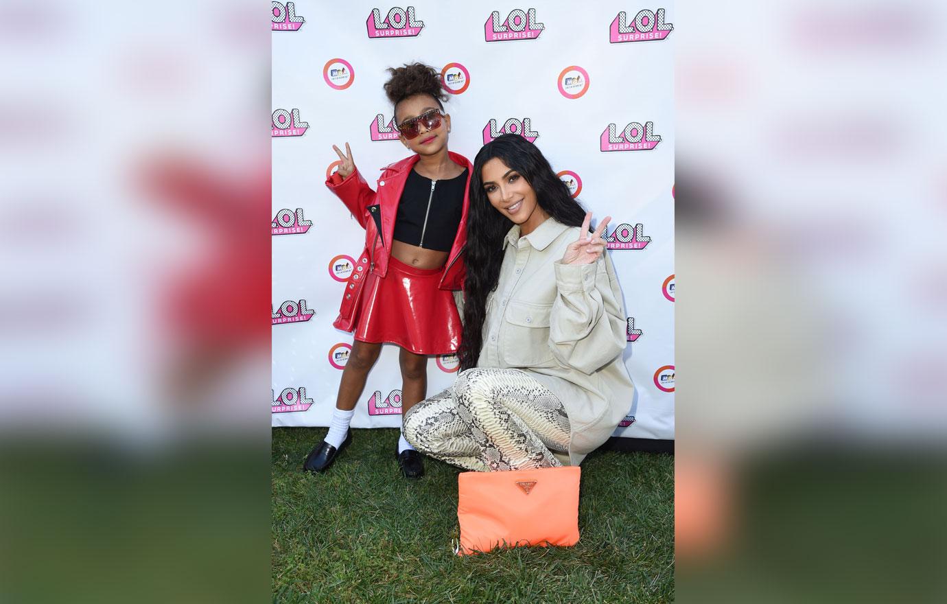 Kim Kardashian Daughter North Models Fashion Show