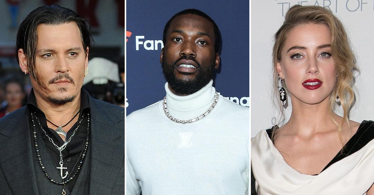 Meek Mill Weighs In On Amber Heard 'Secretly Recording' Johnny Depp