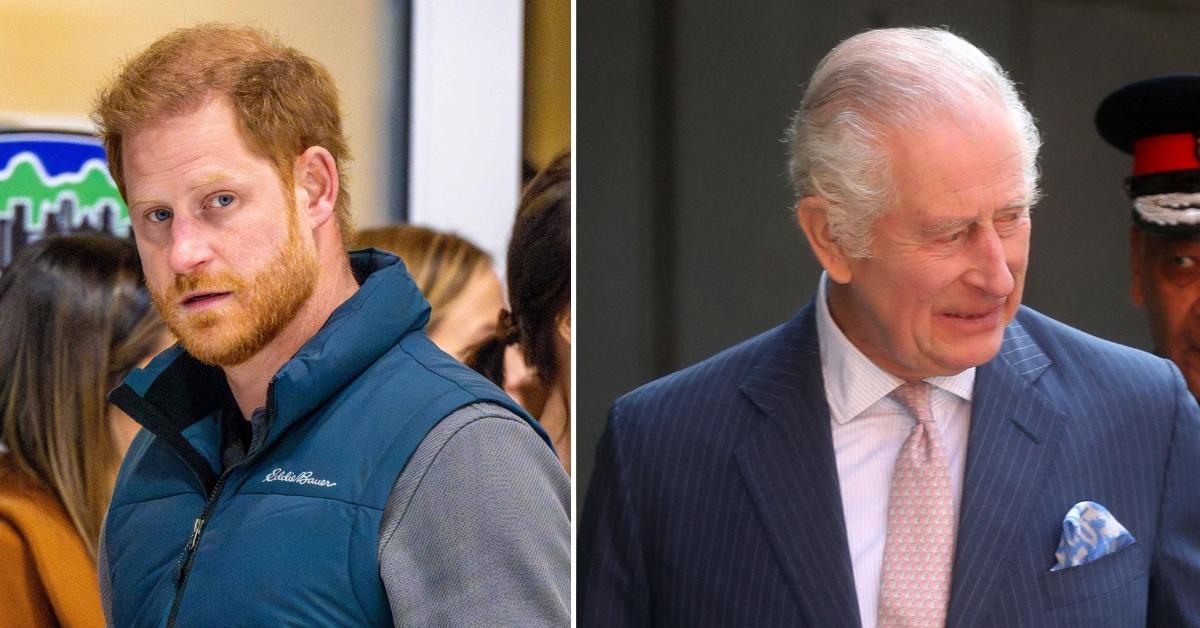 prince harry forced to check into hotel room during uk trip charles too busy pp