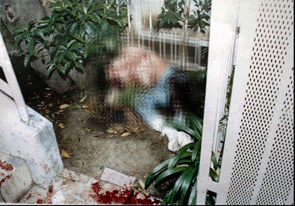 OJ Simpson Nicole Brown Ron Goldman Murder Scene Blood