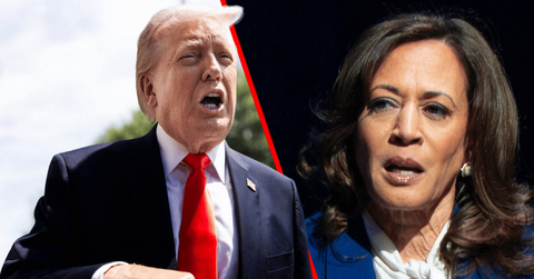 President Donald Trump, Kamala Harris