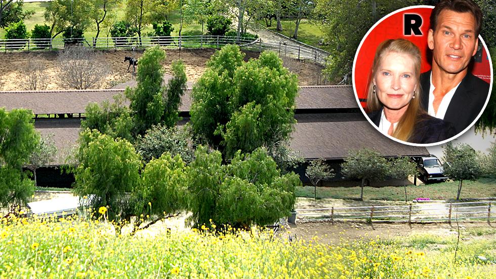 Patrick Swayze Wife Lisa Niemi Sells Ranch Rancho Bizarro Family Feud