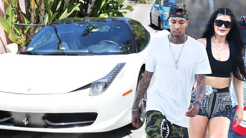 Kylie Jenner Boyfriend Tyga Broke Leased Lamborghini