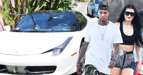 Kylie Jenner Boyfriend Tyga Broke Leased Lamborghini