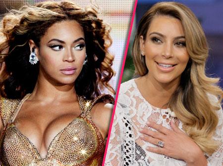 //beyonce and kim k pp