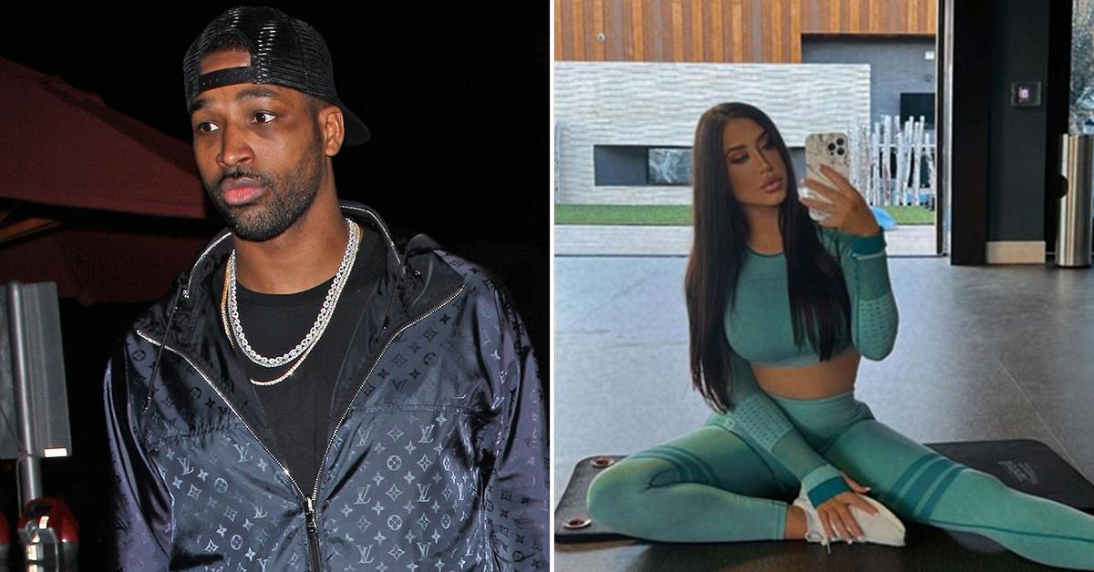Tristan Thompson's baby mama snubs cheating NBA star in new photos