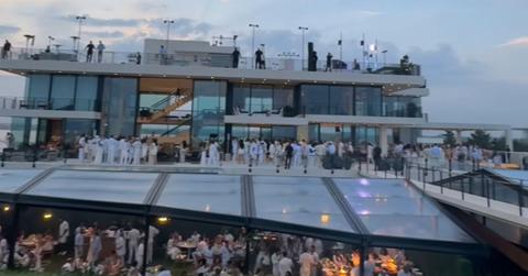 Image of Michael Rubin's 4th of July White Party in the Hamptons