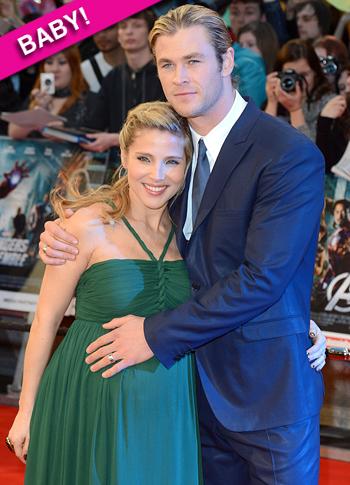 //chris hemsworth elsa pataky baby