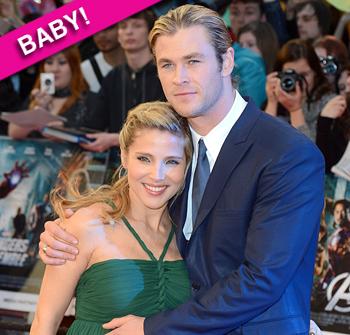 //chris hemsworth elsa pataky baby
