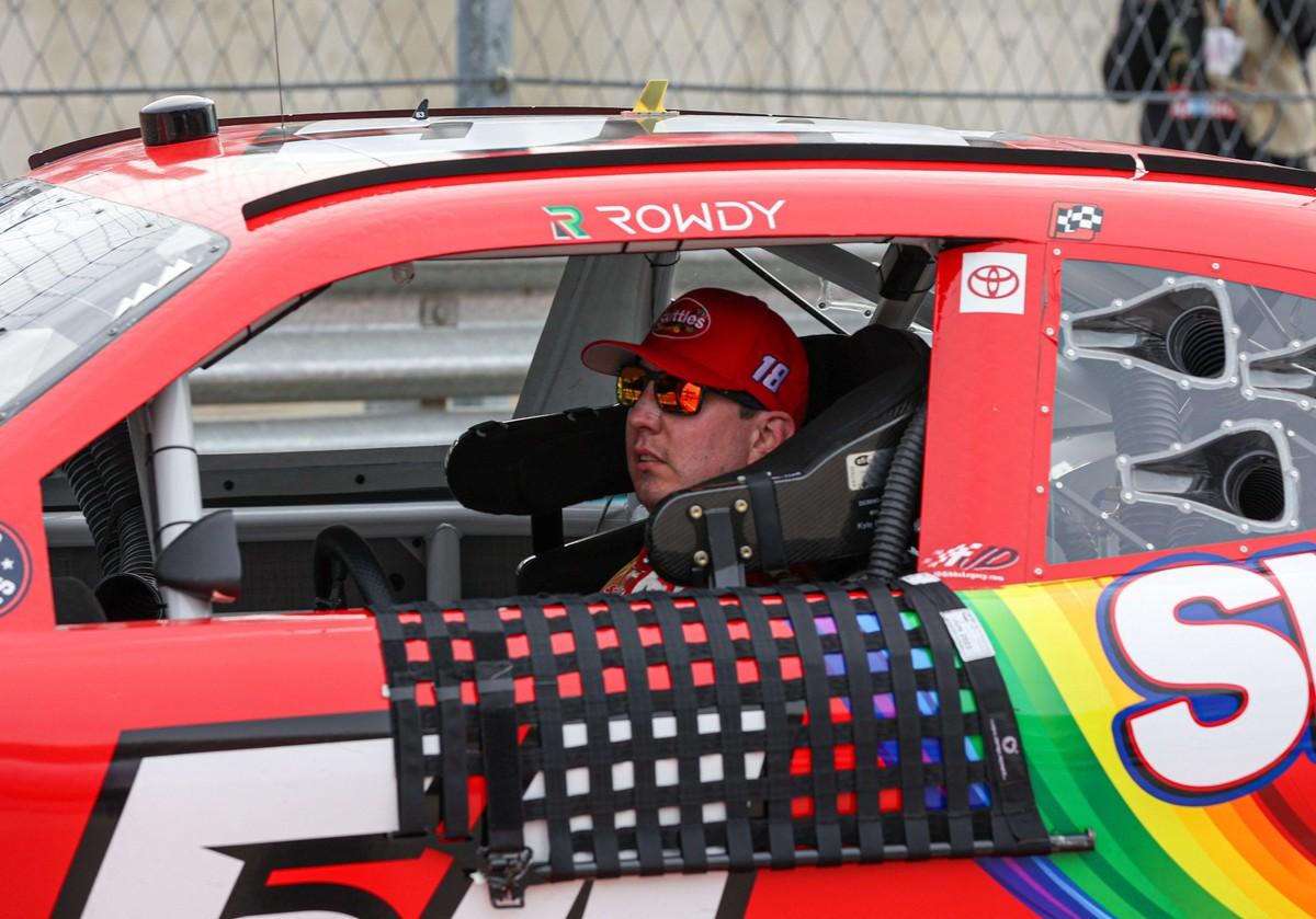 Kyle Busch was hospitalized after a medical emergency in a racing simulator.