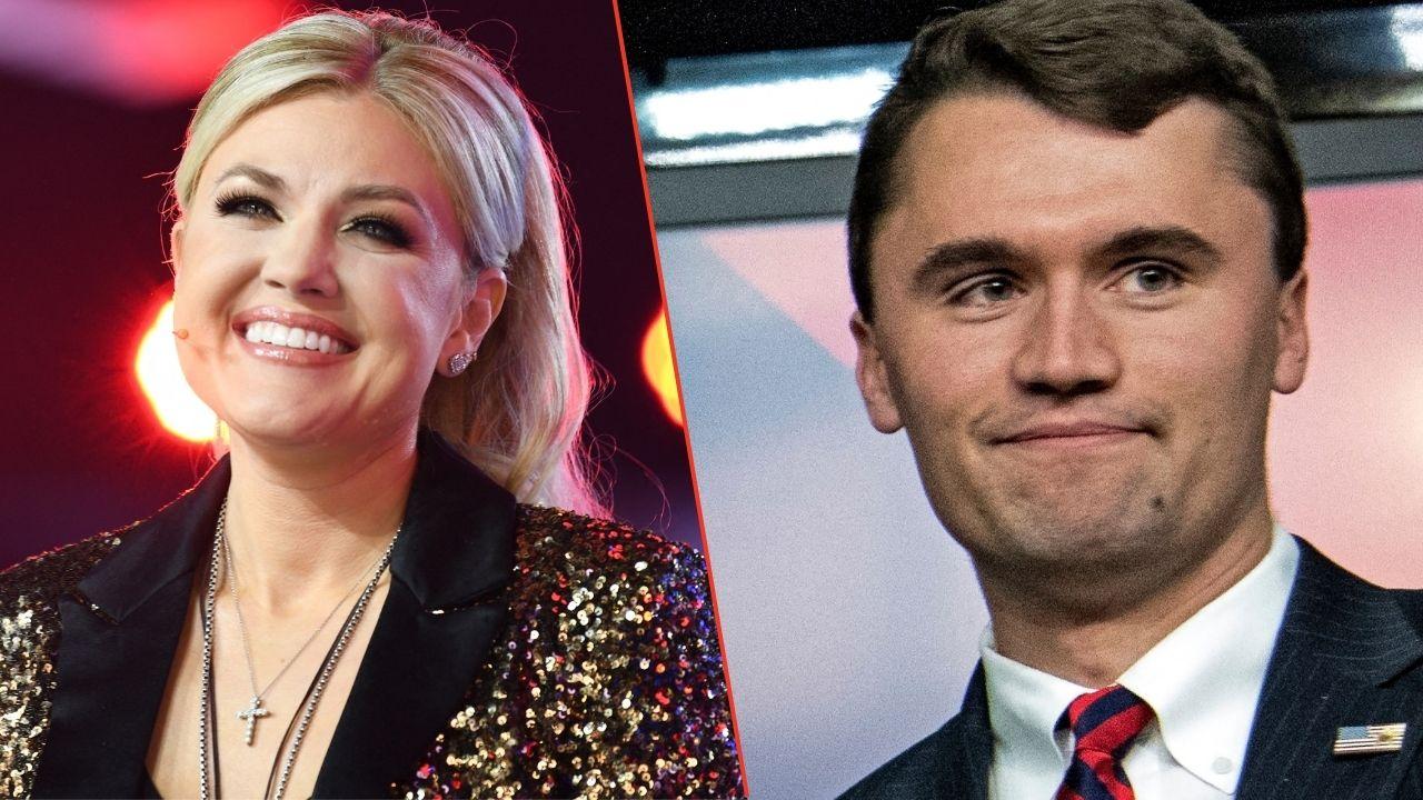 Photo of Erika and Charlie Kirk