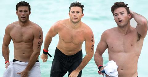 Scott Eastwood Shirtless Photos Miami Triathlon